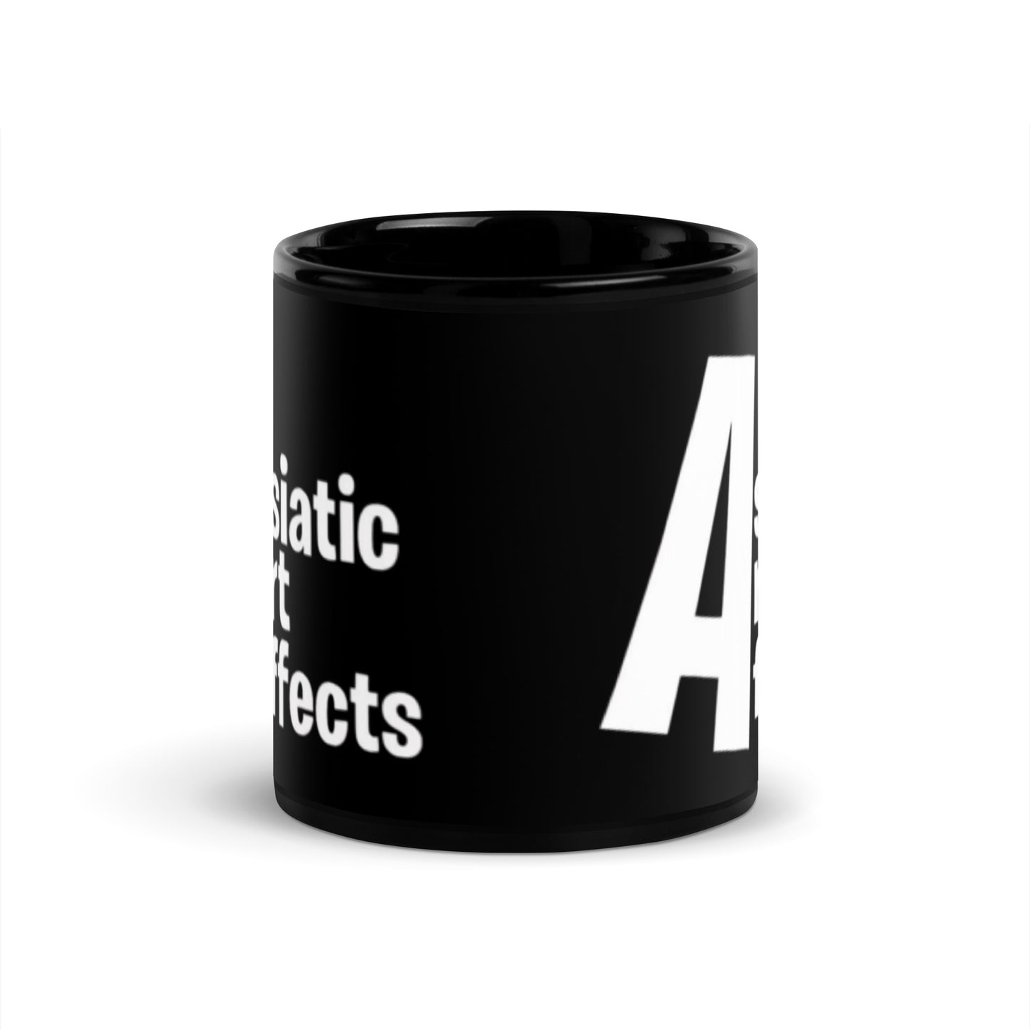 Black Glossy Mug