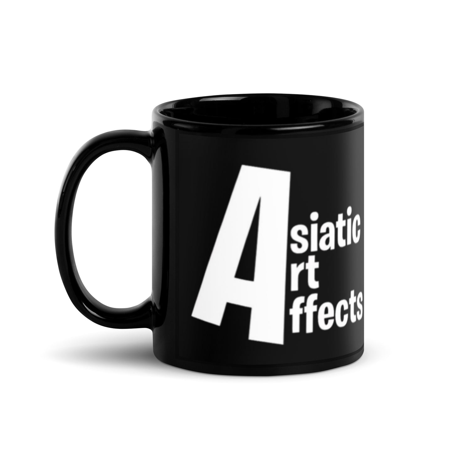 Black Glossy Mug