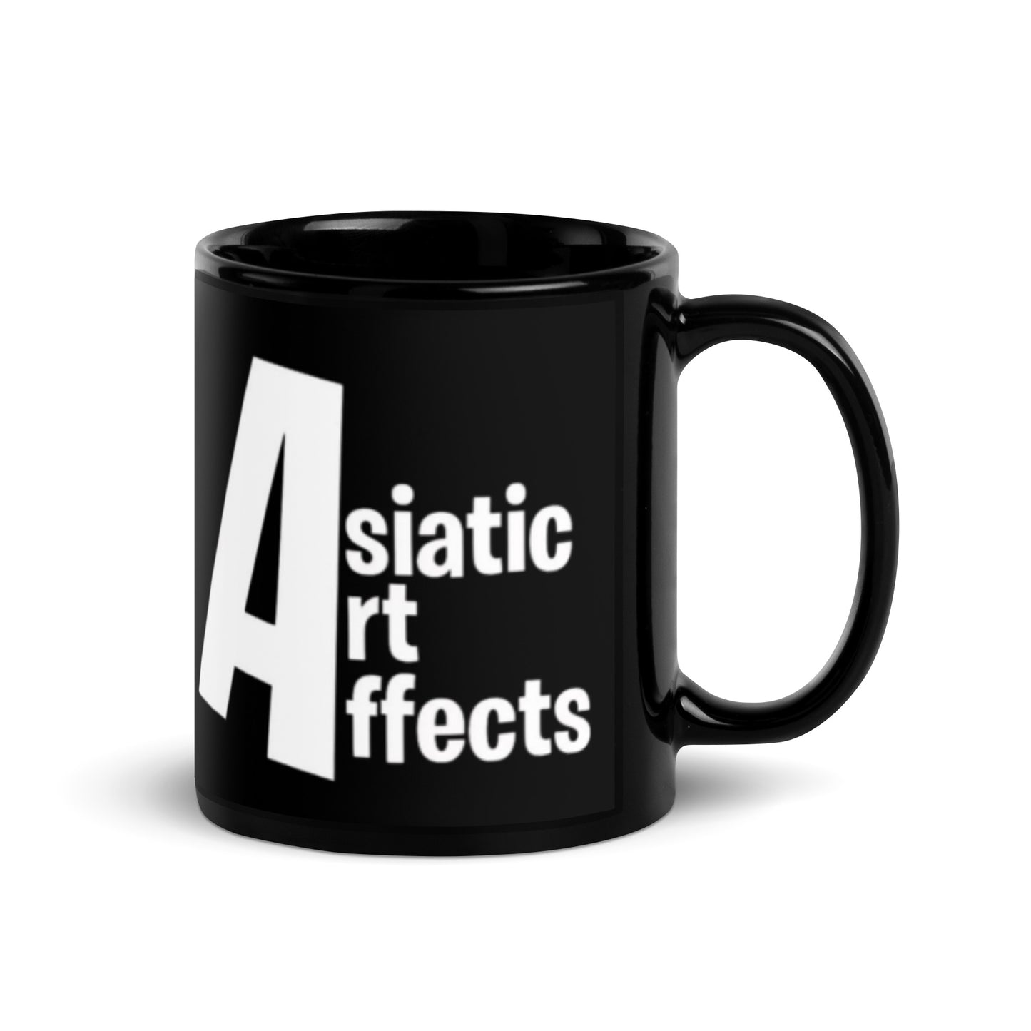 Black Glossy Mug