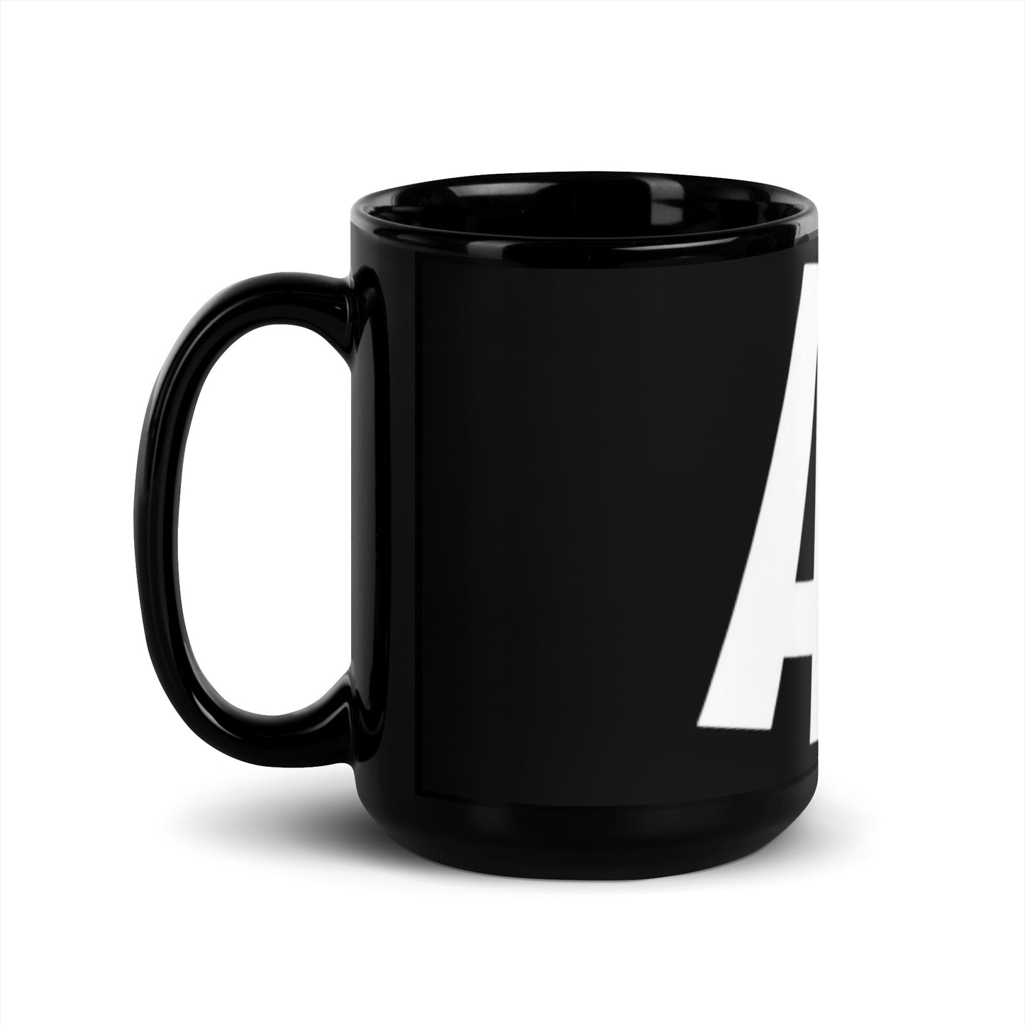 Black Glossy Mug