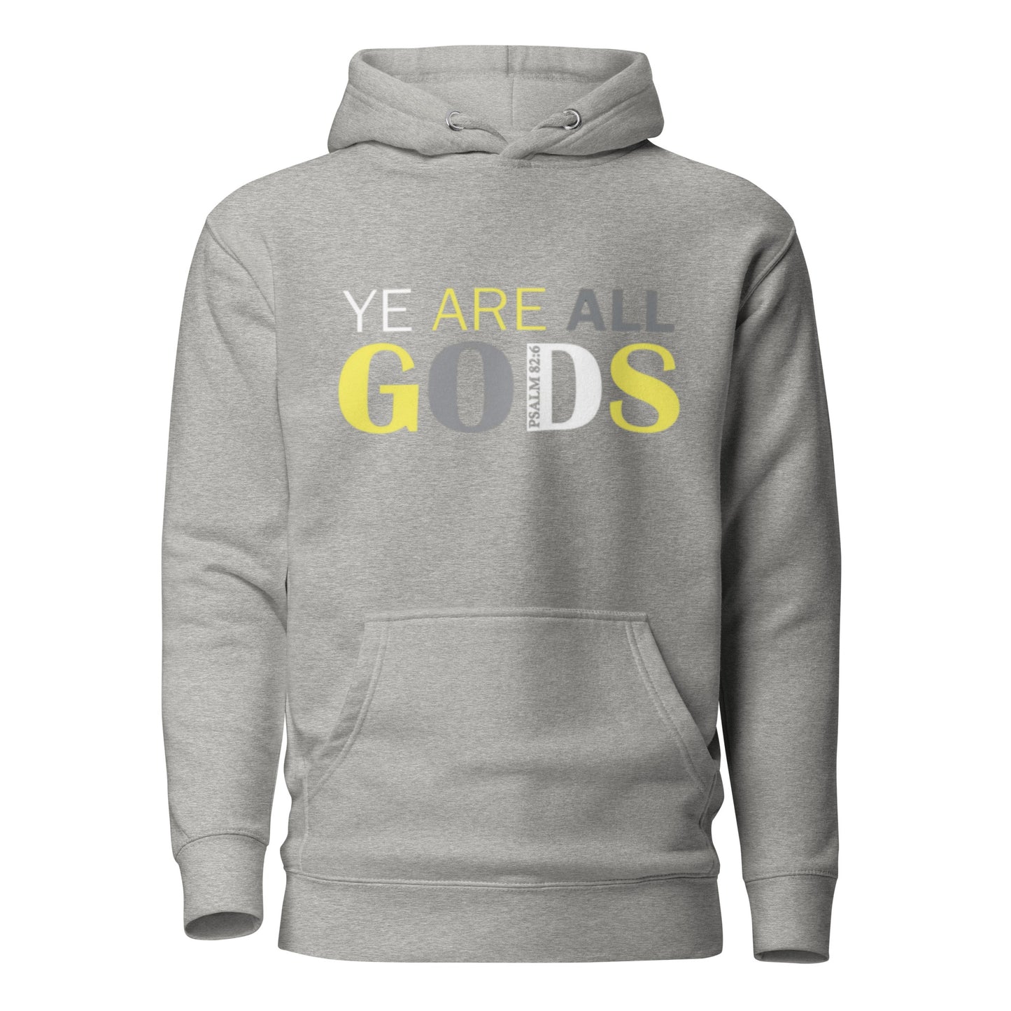 Ye Are All GODS Tri-color Hoodie